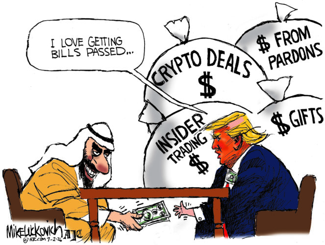 Cartoon commentary